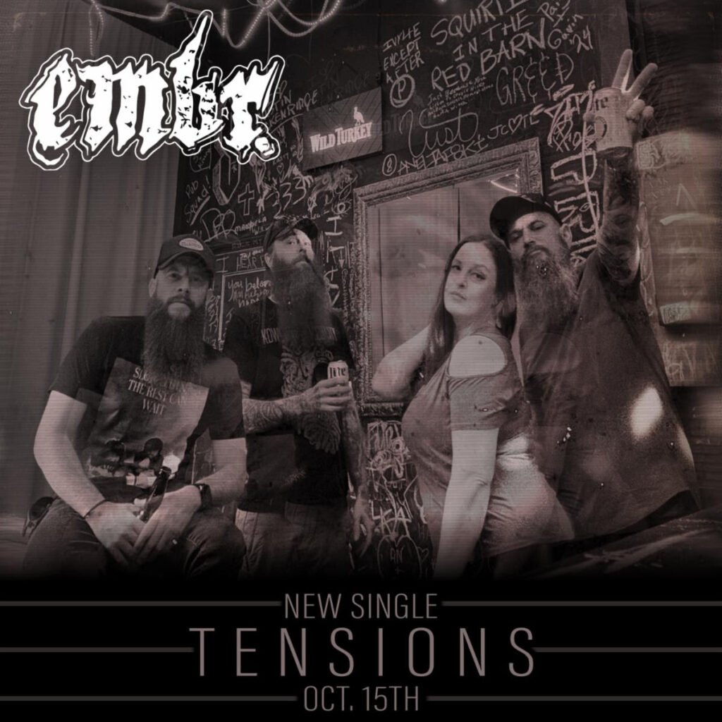 Birmingham’s progressive doom metal icons, EMBR, release their new single “(Tensions)” on October 15, 2024. Brooding, intense, and deeply melodic, this track captures everything that makes EMBR a standout in the doom scene. Following their acclaimed self-titled album and their recent powerful COC cover with THRUMM, “(Tensions)” pushes their artistry to the next level. Get ready to dive into the depths of this unforgettable track.